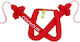 Glov Heatless Curling Set in Red Color