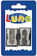 Luna Metallisch Anspitzer Silver 1Stück