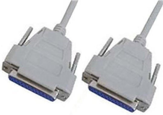Cable RS232 25-pin male to RS232 25-pin female 2m (04.001.0016) 1pcs