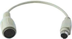 Top Tools Adaptor Η Υ Πληκτρολογιου Mini Dιν Καλώδιο PS/2 male σε PS/2 female 6m 5τμχ