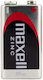 Maxell Цинкови батерии Цинк 9V 1бр