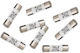 Safety Cylindrical Ceramic Fast-Bow 10x38mm 1A (01.165.0033) 10pcs