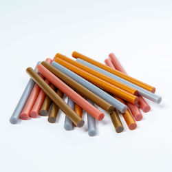 Hot Melt Klebestifte 7 X 100 Mm Metallische Farbe 10 Stück Pack
