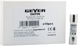Geyer Sicherung Ac10x38 6A 100kA