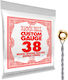 Ernie Ball Single Nickel Wound String for Lute 38" Ball End