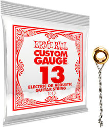 Ernie Ball Einzeln Stahl Laouto-Saiten 13" Kugelkopf