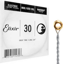 Elixir Nanoweb Μονή Χορδή Nickel Plated Steel Ball End Elixir Nanoweb Μονή Χορδή Nickel Plated Steel Ball End