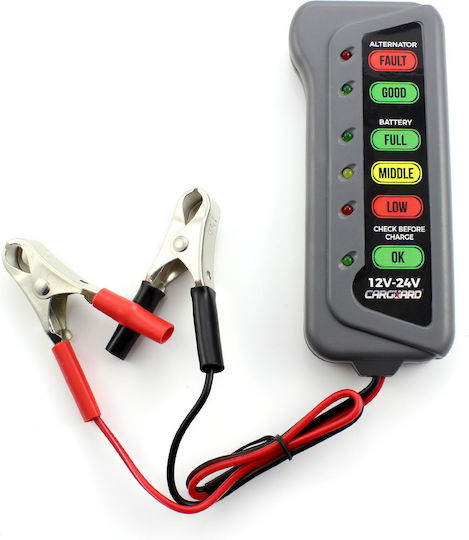 Battery Alternator Tester 12v 24v Led Indicators Carguard
