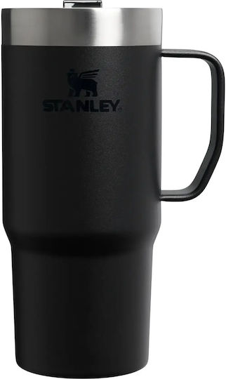 Stanley Everyday Ποτήρι Θερμός Ανοξείδωτο 470ml Black 2.0
