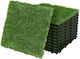 Synthetic Turf Tile 0.3x0.3m and 35mm Height