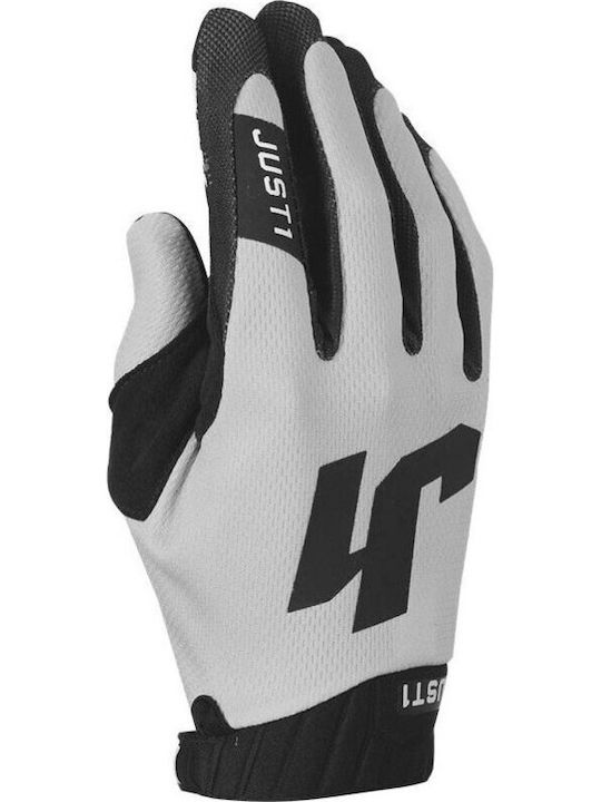 Just1 Racing J-Flex 2.0 Καλοκαιρινά Παιδικά Γάντια Black/White