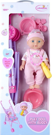 Martin Toys Σετ με Μωρό Κούκλα 30 εκ.