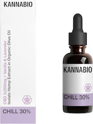 KannaBio Chill Έλαιο Κάνναβης σε Σταγόνες Vanilia Lavender με 30% CBD 10ml KannaBio Chill Έλαιο Κάνναβης σε Σταγόνες Vanilia Lavender με 30% CBD 10ml