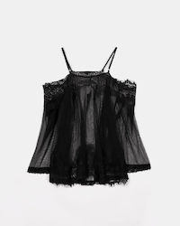 Sexy Durchsichtige Babydoll Spitze Größe One Size