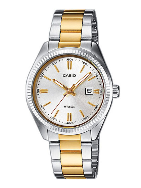 Casio Collection Women's Watch with Gold Metal ...