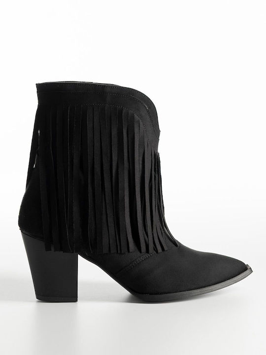 Bozikis Gin Ghete Dama cu Toc Mediu Negre X26-0...