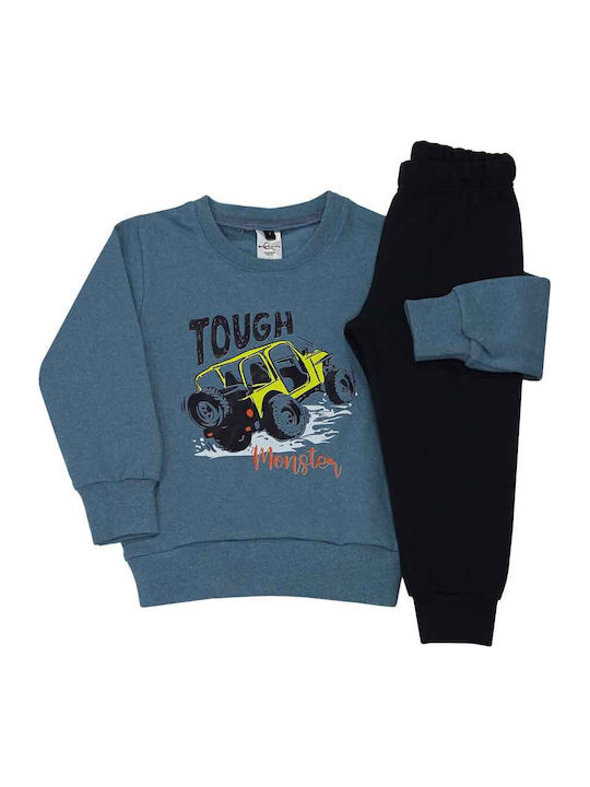 Kids Sweatpants Set Blue