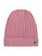 Kids Beanie Knitted Pink
