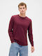 Langarmbluse Tuscan Red