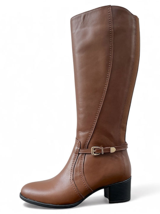 Softies Leather Women's Boots Brown