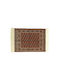 Antiderapant Covor Rectangular cu franjuri Somon