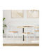 Dining Room Wooden Chair White 50.5x61x80.5cm 2pcs