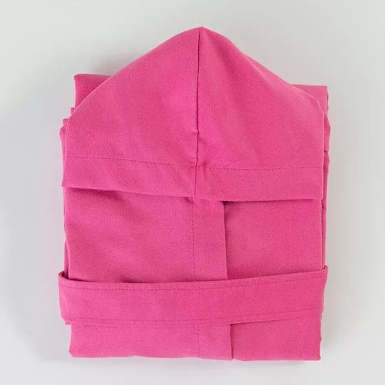 Borea Παιδικό Μπουρνούζι Fuchsia mit Kapuze
