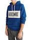 Sweatshirt with Hood Blue