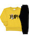 Kinder Sweatpants Set - Jogginganzug Yellow