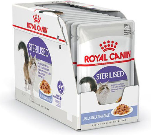 Royal Canin Sterilised Wet Food for Adult Cats in Pouches with Tuna 12x85gr