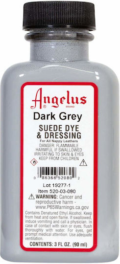 Angelus Wildlederfarbe Dunkelgrau 90ml
