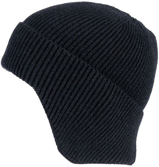 Unisex Earmuff Πλεκτό σε Μαύρο χρώμα