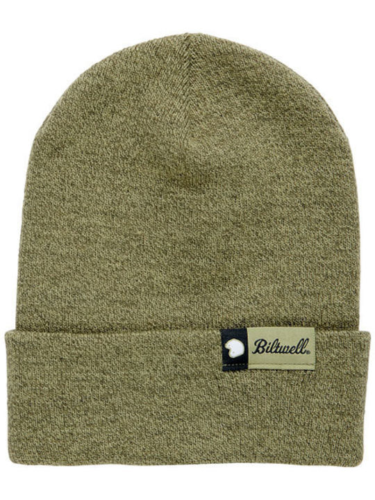 Beanie Unisex Beanie Knitted in Green color