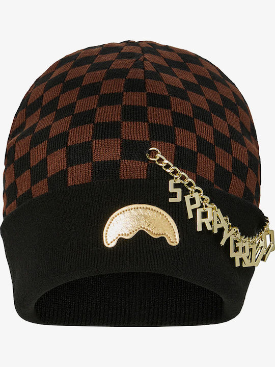 Charming Sip Beanie Unisex Beanie Knitted in Black color