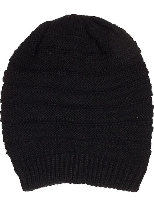 Beanie Unisex Căciulă Tricotat în culoarea Negru