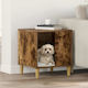 vidaXL Dog House Indoor & Outdoor Brown 44x42x49cm