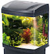 Fish Aquarium Capacity 20L with Lighting Filter 31x19.5x32cm Black