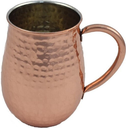 Glas Cocktail/Trinken / Wasser aus Kupfer in Bronze Farbe 500ml