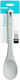 Bewello Kitchen Spoon from Silicone Gray 26.8cm