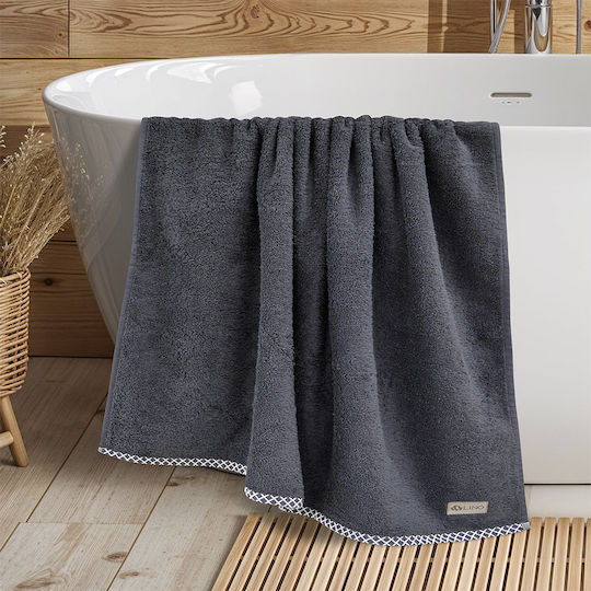 Lino Home Σώματος Marley 80x150εκ. Ανθρακί Βάρους 600gr/m²