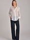 Women's Long Sleeve Shirt Ecru