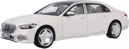 Макет Автомобил Mercedes-maybach S 680 4 Mat Ic 2021 Бял 1:18 Norev