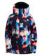 Burton Reserve 2l Insulated 3025810EZHRG Γυναικείο Μπουφάν για Σκι & Snowboard Πολύχρωμο