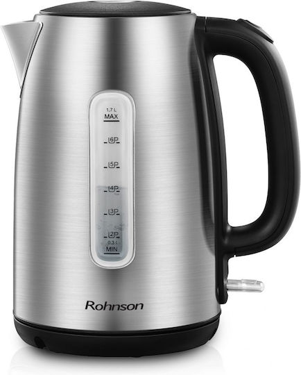 Rohnson Kettle 1.7lt 2200W Silver