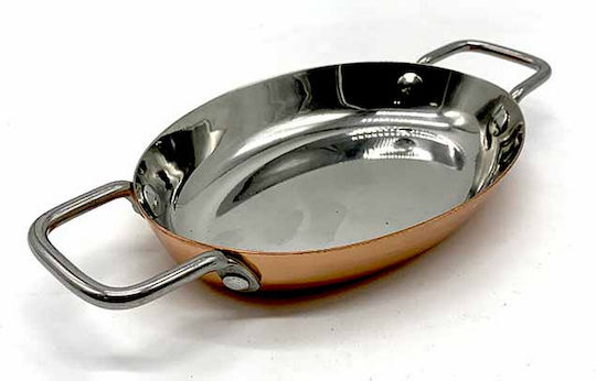 Saganaki aus Kupfer