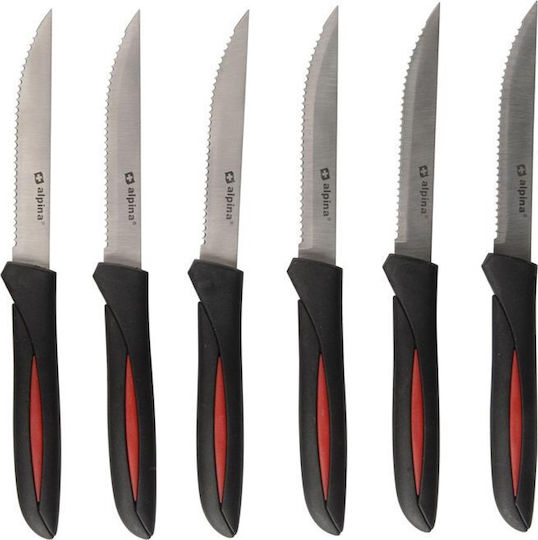 Alpina Appliances Cuțite Friptură din Oțel Inoxidabil 23cm 23buc