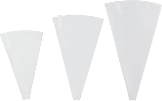 Lily Cook Σετ Κορνέ Ζαχαροπλαστικής Πλαστικό 20cm 3τμχ KP5425