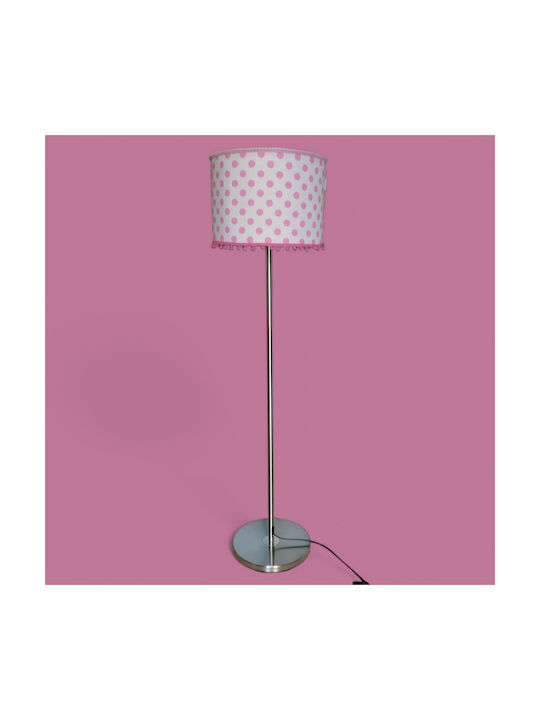 Oxygen Pink Dots Φωτιστικό Δαπέδου Ροζ