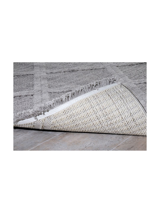 Tzikas Carpets Summer Bedroom Rugs Set Gray 356-0-355-61576-095 2pcs
