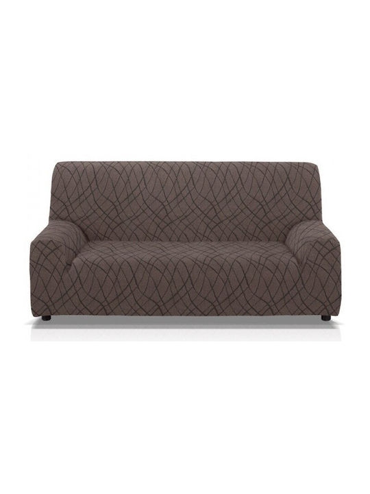 Mc Decor Set de Huse Elastice pentru Canapea Gris 3buc 17461